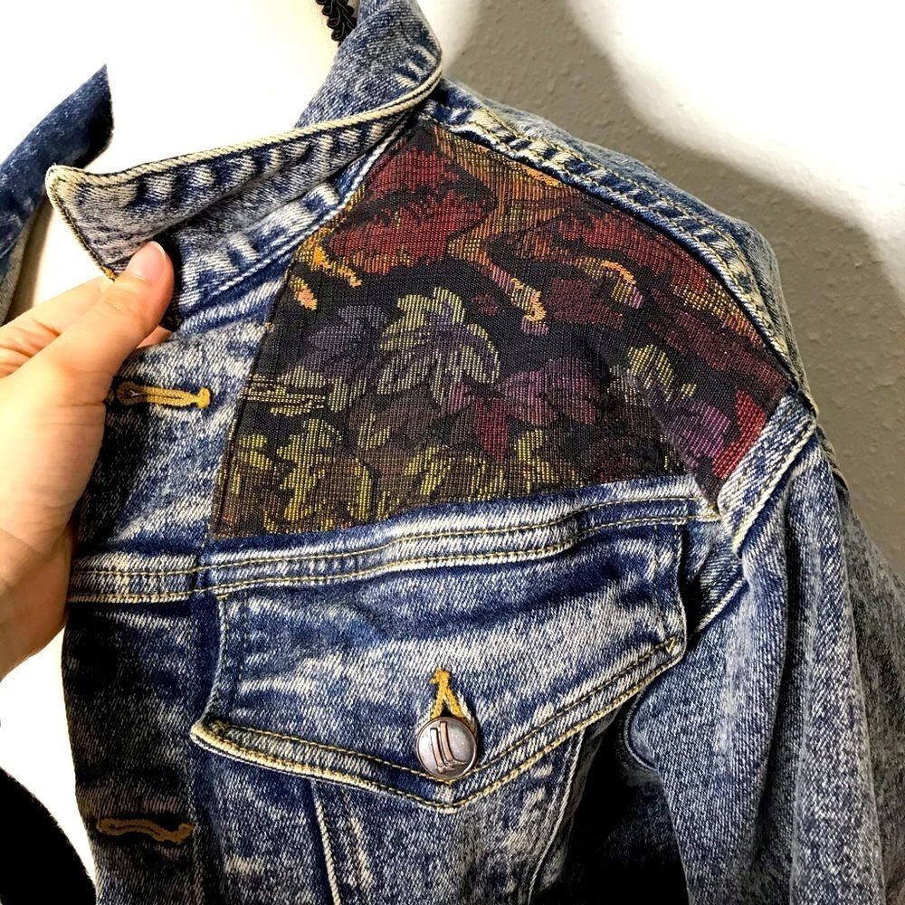Amazing 80s Vintage Miller’s Western Jean Jacket - Picture 4 of 16